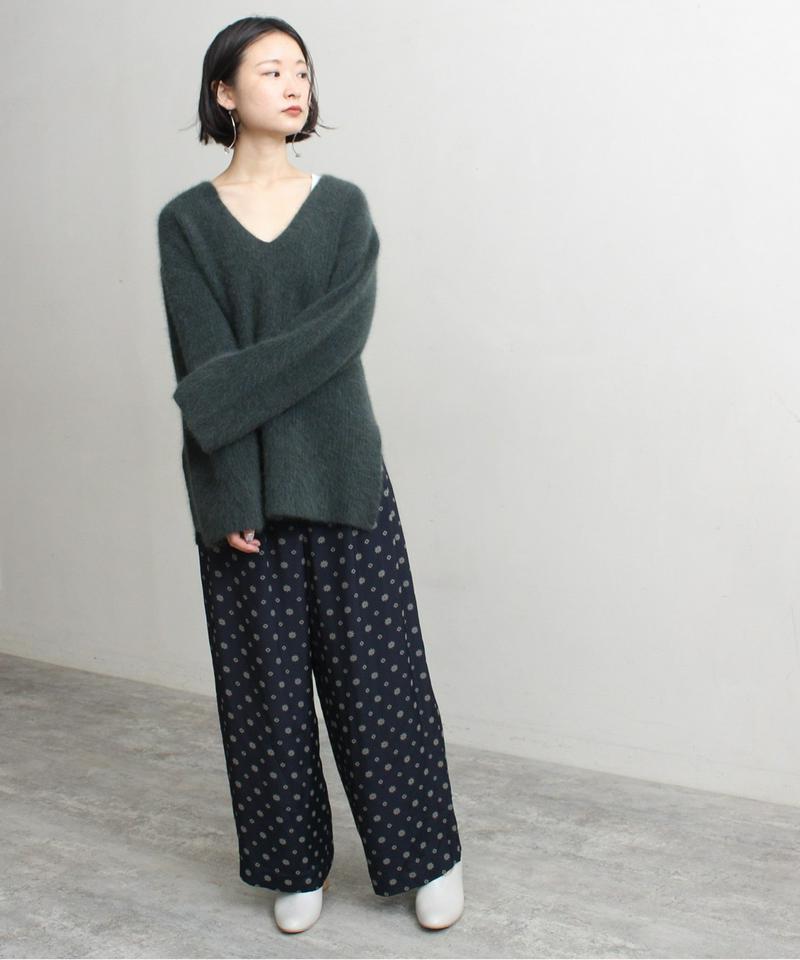 ●ラクーン50 片畦Vネックプルオーバー（cardo fabrica）