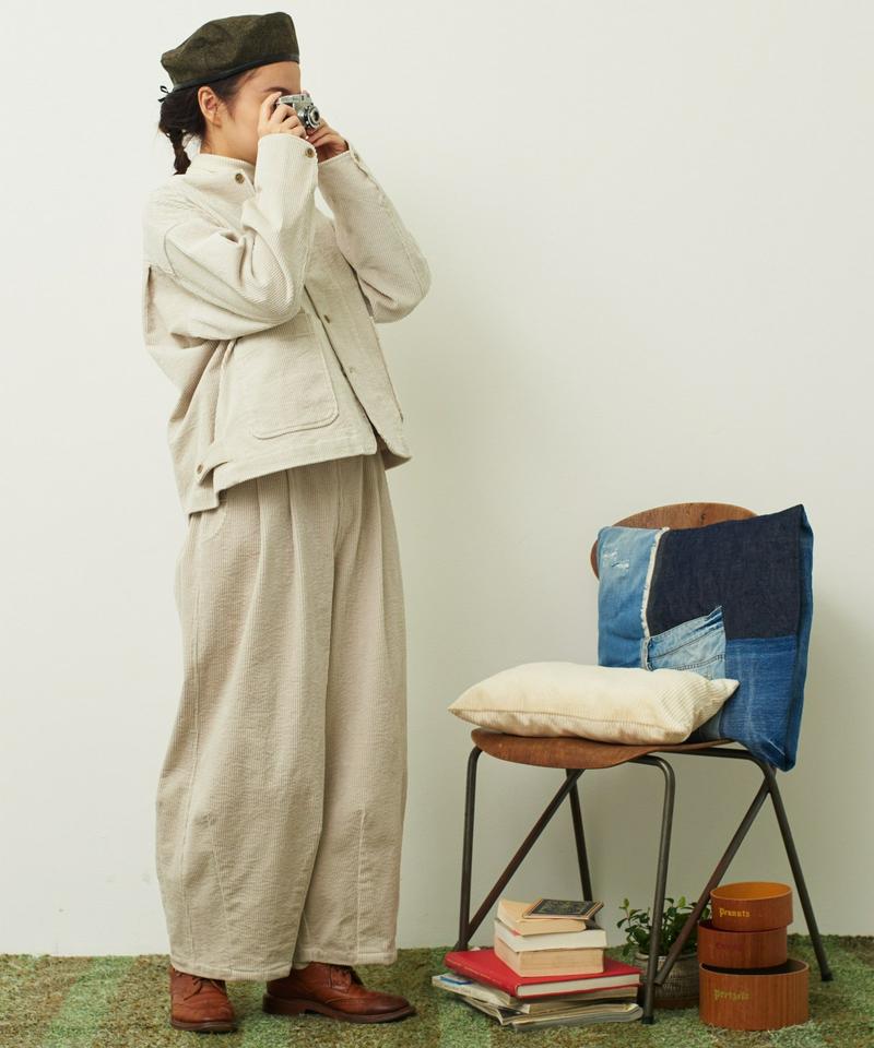 〇mat コーデュロイ バルーンパンツ（mat quotidien）