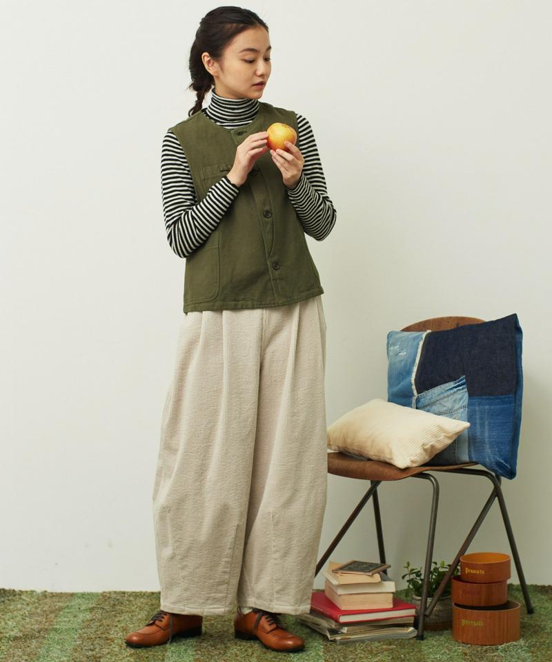 〇mat コーデュロイ バルーンパンツ（mat quotidien）