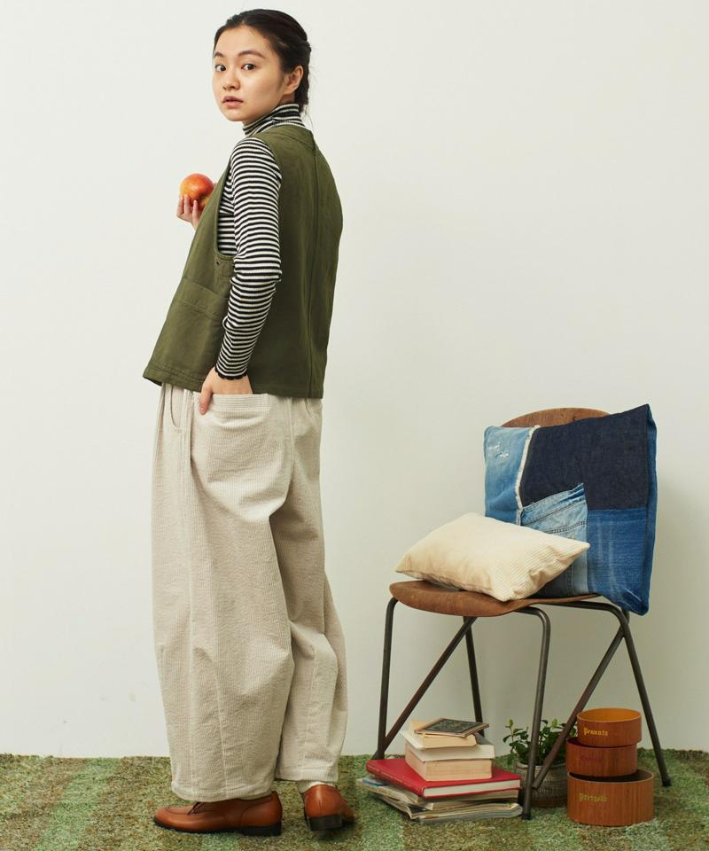 〇mat コーデュロイ バルーンパンツ（mat quotidien）