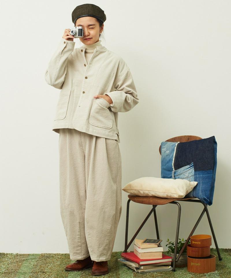 〇mat コーデュロイ バルーンパンツ（mat quotidien）