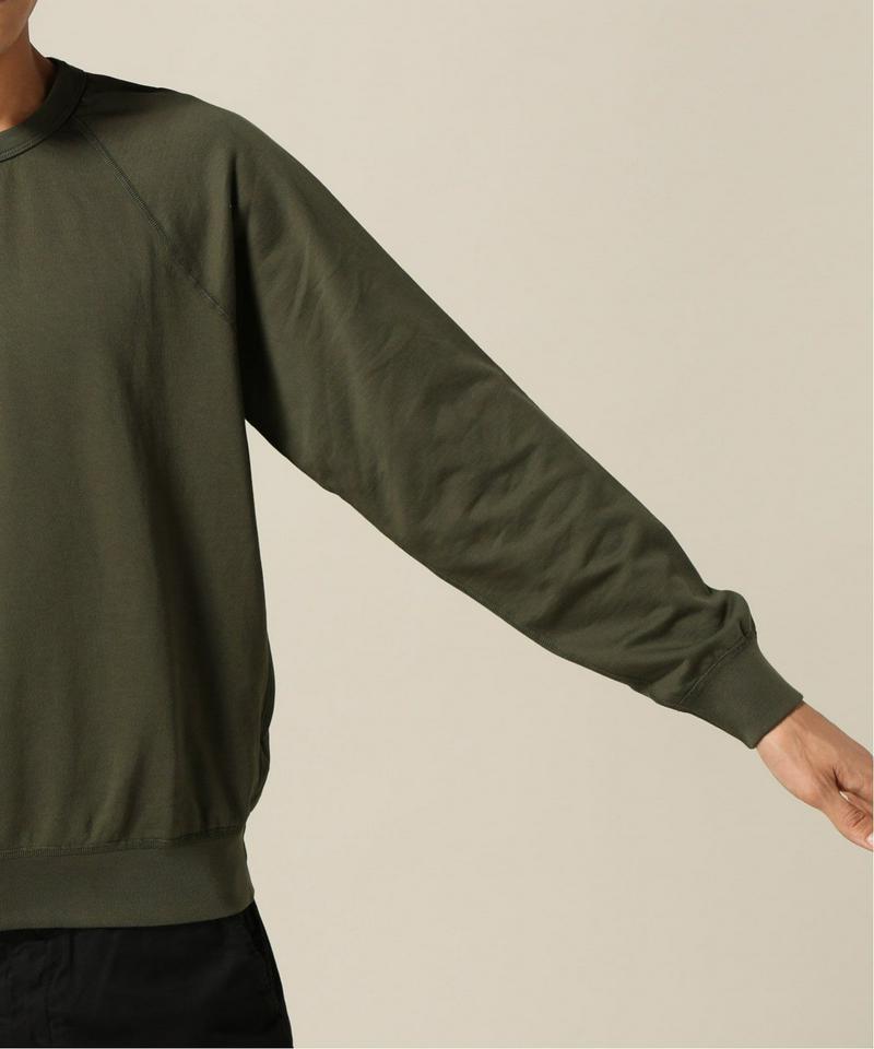 SAVE KHAKI UNITED L/S SUPIMA FLEECE CREW（JOURNAL STANDARD）