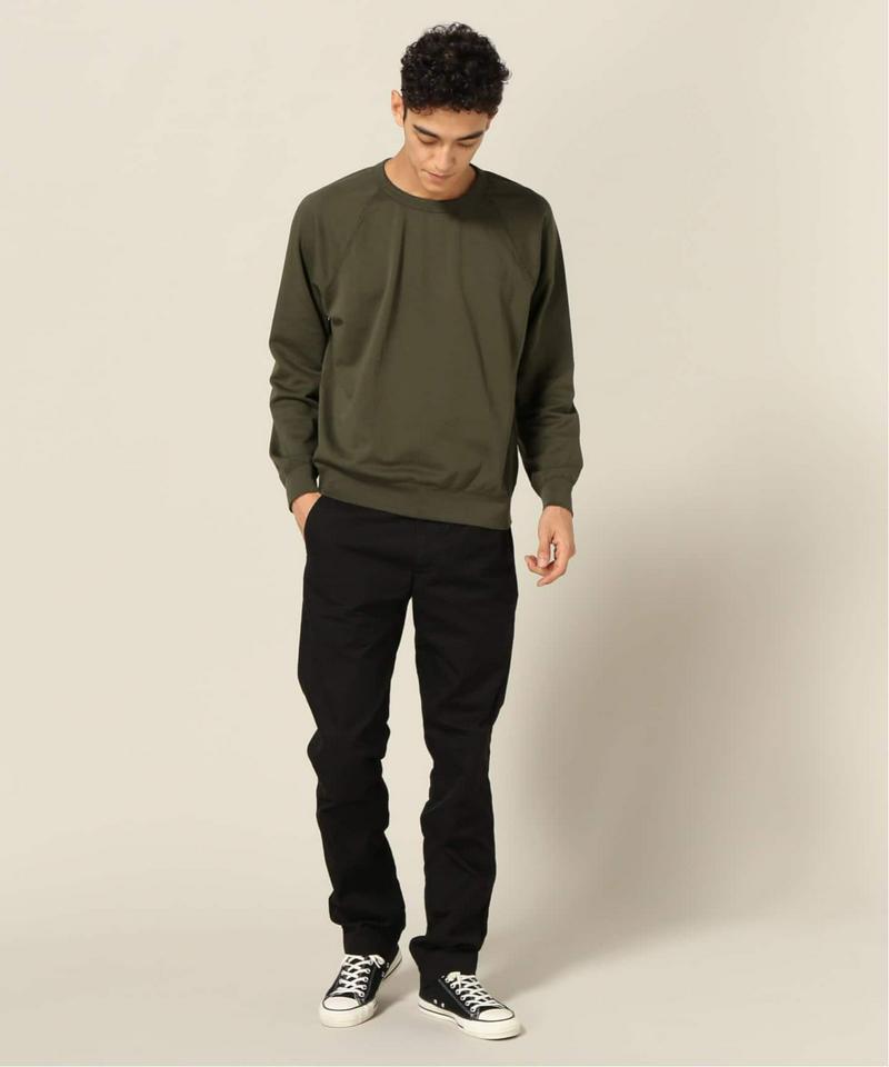 SAVE KHAKI UNITED L/S SUPIMA FLEECE CREW（JOURNAL STANDARD）