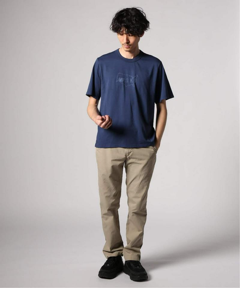 【New Balance×SAVE KHAKI UNITED】 S/S SUPIMA SPORT TEE W/ICON PRINT（JOURNAL STANDARD）