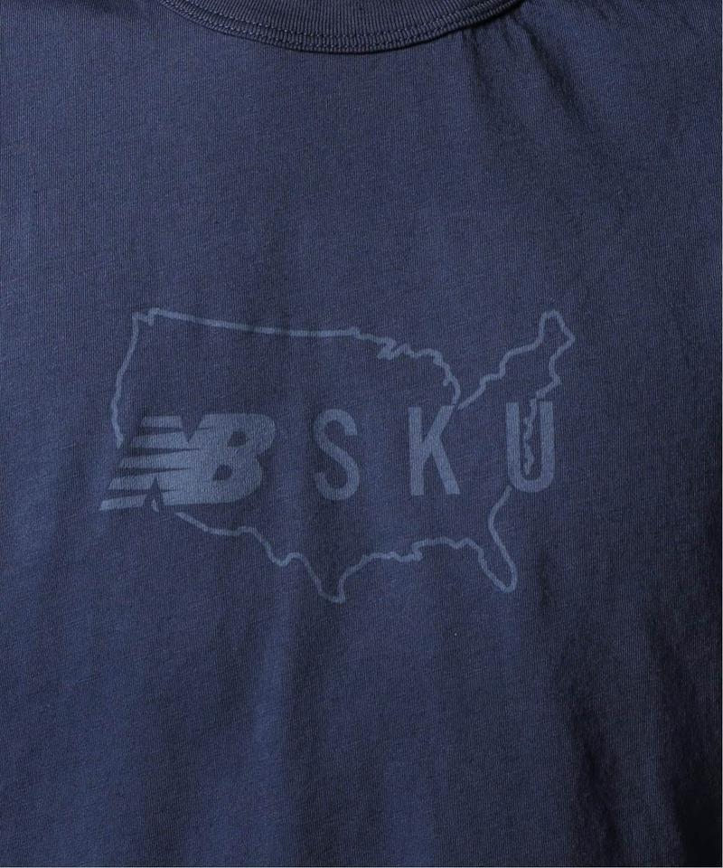 【New Balance×SAVE KHAKI UNITED】 S/S SUPIMA SPORT TEE W/ICON PRINT（JOURNAL STANDARD）