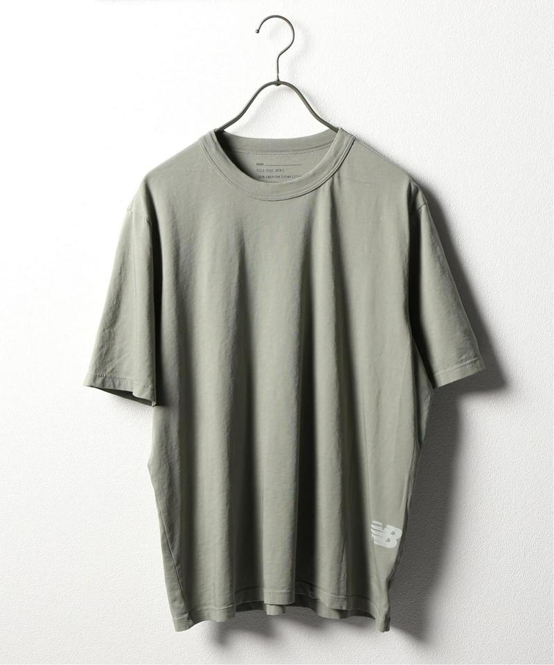 【New Balance×SAVE KHAKI UNITED】 S/S SUPIMA SPORT TEE W/WRAP PRINT（JOURNAL STANDARD）