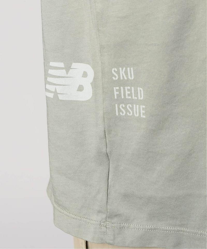 【New Balance×SAVE KHAKI UNITED】 S/S SUPIMA SPORT TEE W/WRAP PRINT（JOURNAL STANDARD）