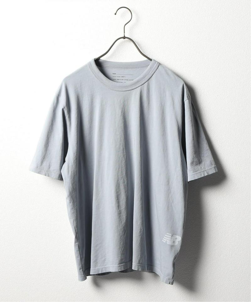 【New Balance×SAVE KHAKI UNITED】 S/S SUPIMA SPORT TEE W/WRAP PRINT（JOURNAL STANDARD）