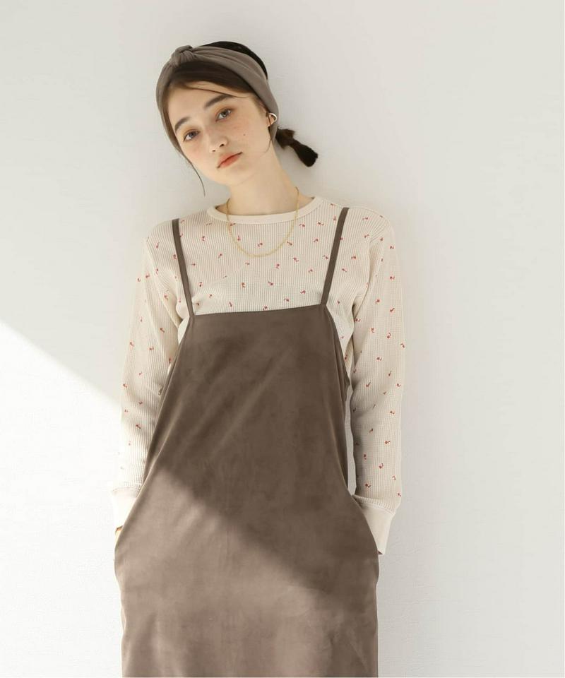 ヴィンテージロゴプリントワッフルTEE◆（JOURNAL STANDARD relume）