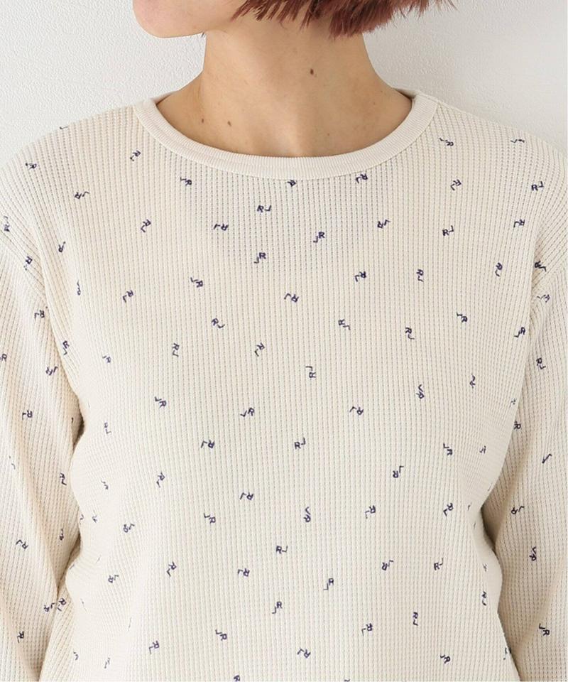 ヴィンテージロゴプリントワッフルTEE◆（JOURNAL STANDARD relume）