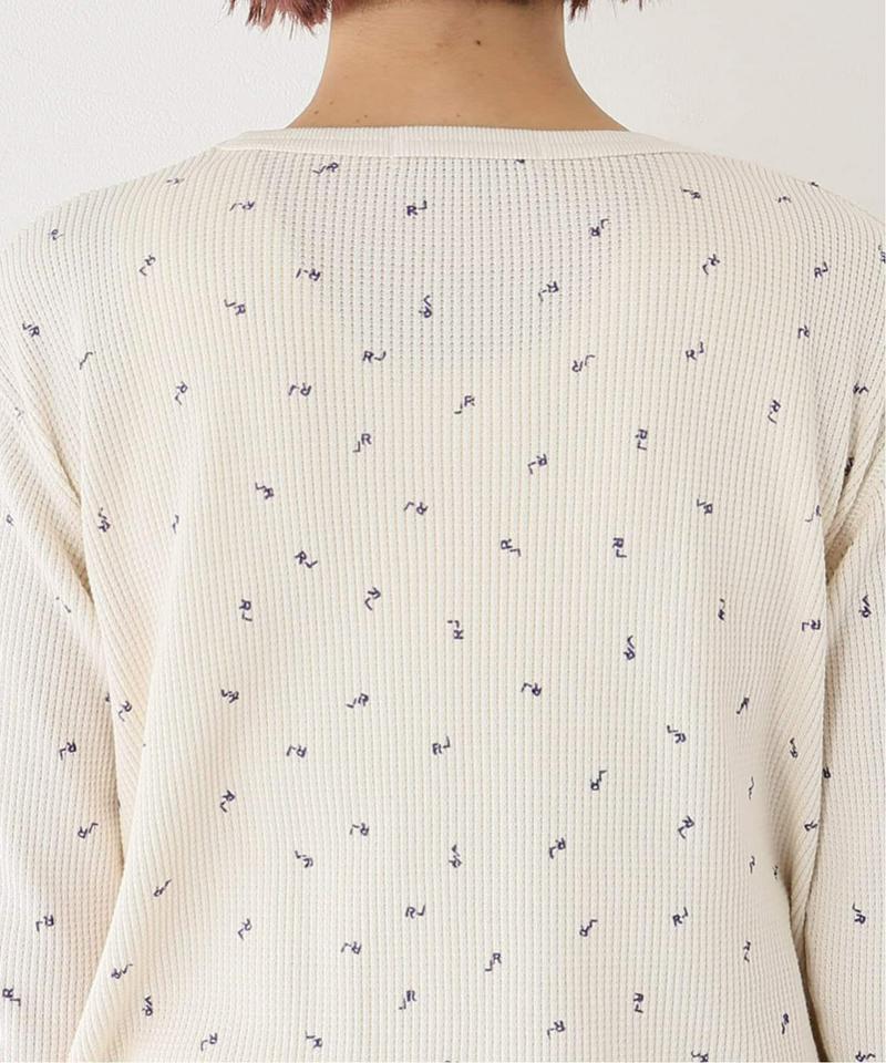 ヴィンテージロゴプリントワッフルTEE◆（JOURNAL STANDARD relume）