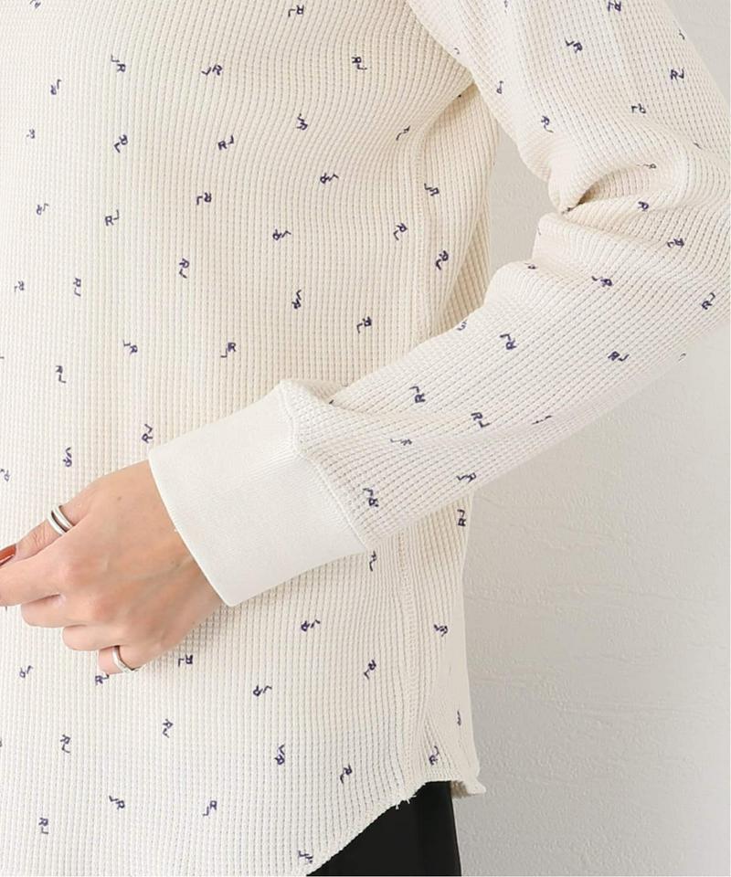 ヴィンテージロゴプリントワッフルTEE◆（JOURNAL STANDARD relume）