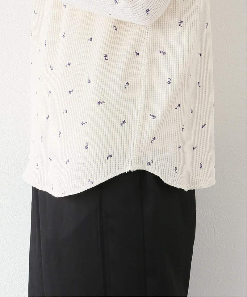 ヴィンテージロゴプリントワッフルTEE◆（JOURNAL STANDARD relume）