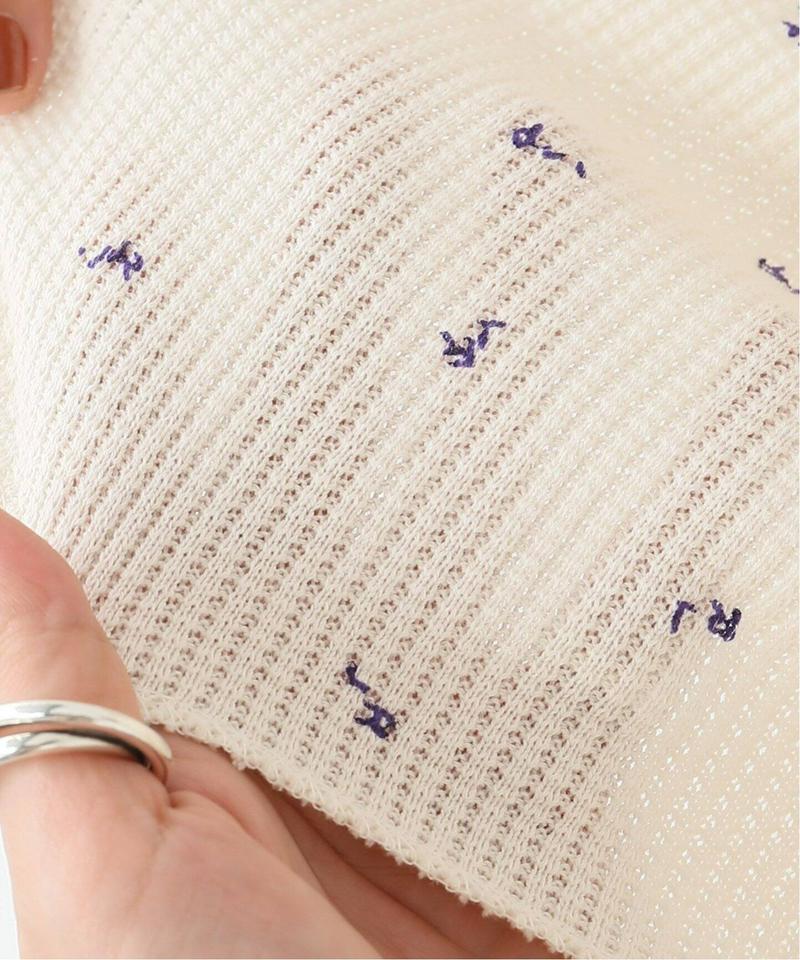 ヴィンテージロゴプリントワッフルTEE◆（JOURNAL STANDARD relume）