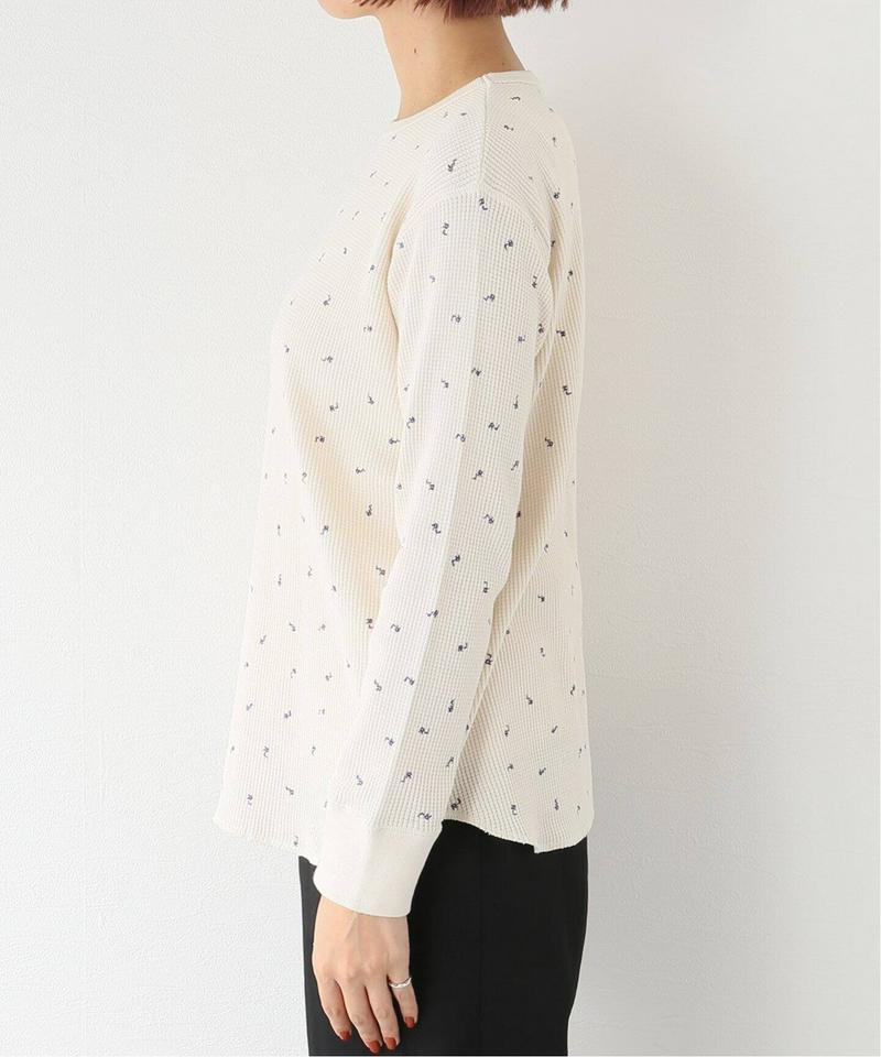 ヴィンテージロゴプリントワッフルTEE◆（JOURNAL STANDARD relume）