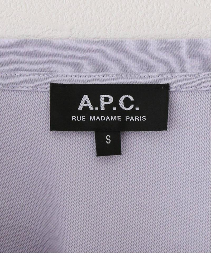 【A.P.C./アーペーセー】A.P.C. T-SHIRT JADE：カットソー（JOURNAL STANDARD relume）