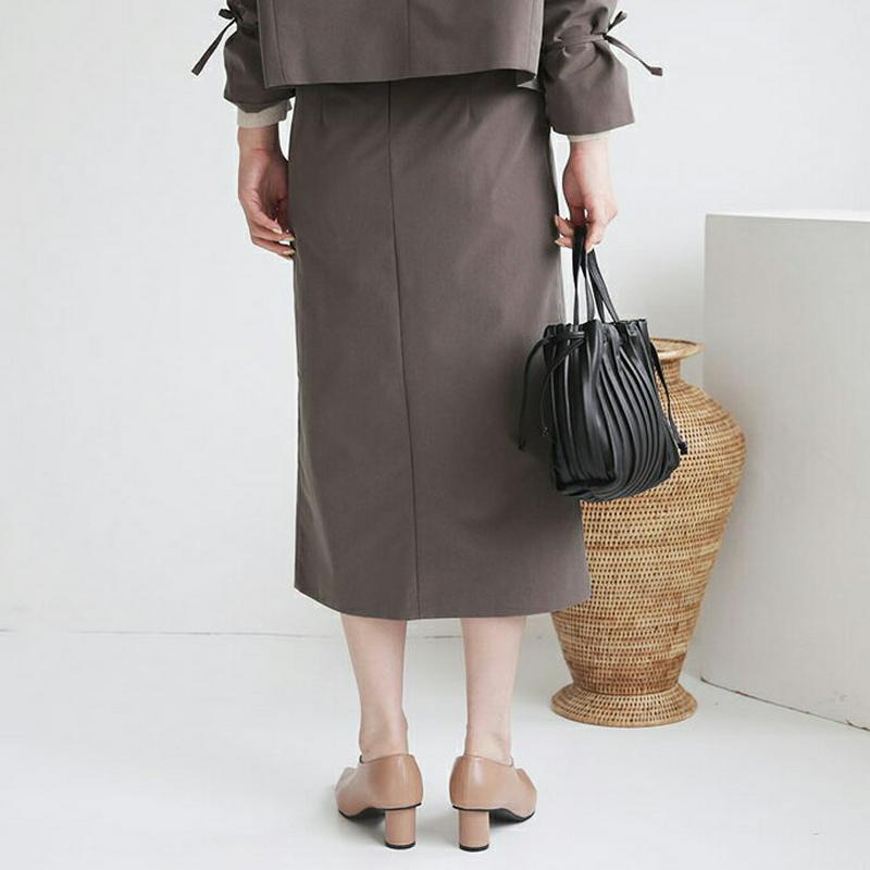 Hラインスカート・全3色・t64129 レディース【sk】【韓国 ファッション ボトムス スカート ロング丈 ロングスカート H