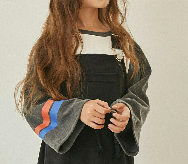 ブルックリンラグランTシャツ・u06133 キッズ【3~8才】【tops】【トップス Tシャツ 長袖 ロンT ラグラン ロゴ ロ