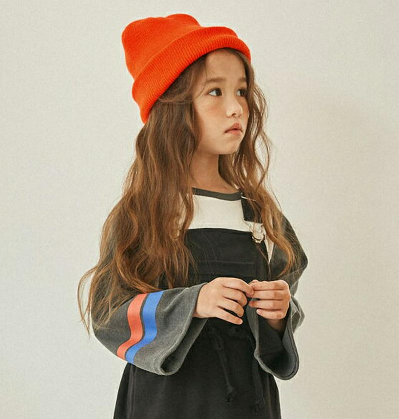 ブルックリンラグランTシャツ・u06133 キッズ【3~8才】【tops】【トップス Tシャツ 長袖 ロンT ラグラン ロゴ ロ