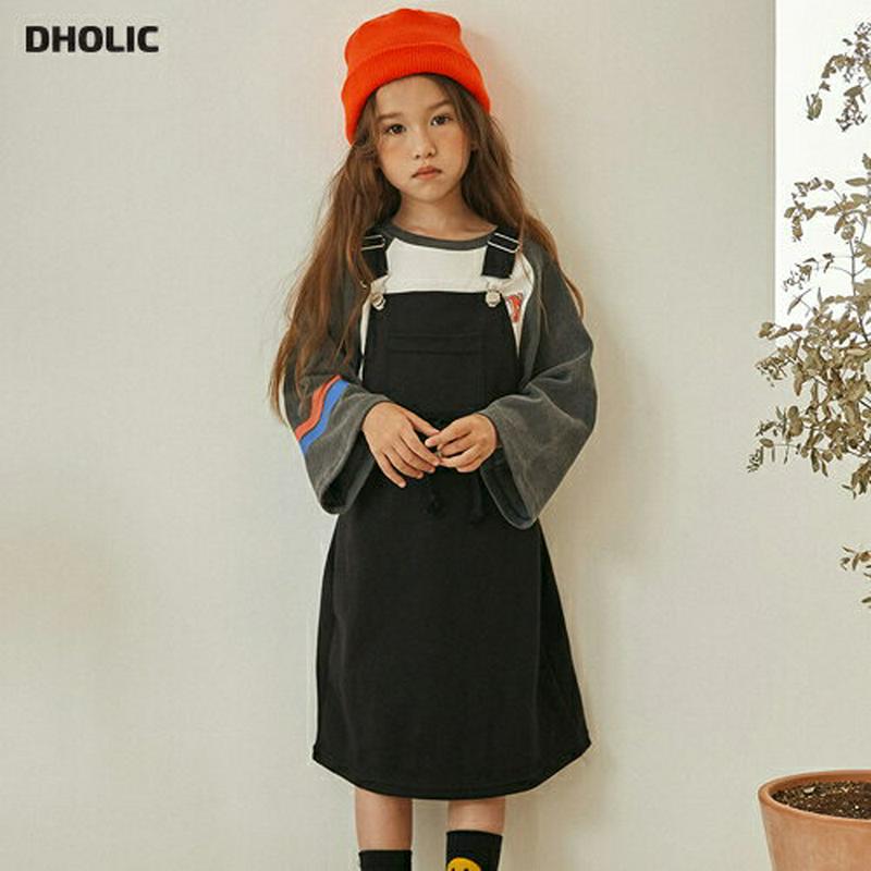 【新作10%OFF】ドロストサロペットスカート・u06063 キッズ【3~8才】【ops】【サロペット オールインワン スカート