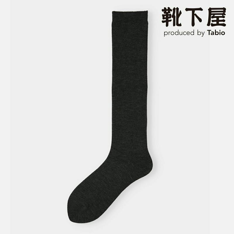 【あす楽】【靴下屋】 【定番】無地ベタハイソックス / 靴下 タビオ Tabio くつ下 ハイ レディース 日本製 2206ka