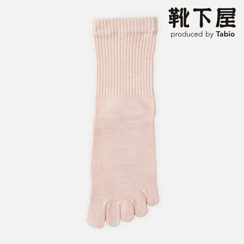 【あす楽】【靴下屋】 【WEB限定】綿履き口ゆったり五本指ソックス / 靴下 タビオ Tabio くつ下 クルー 5本指 5本指靴下 五本指靴下 5本指ソックス 五本指ソックス レディース 日本製
