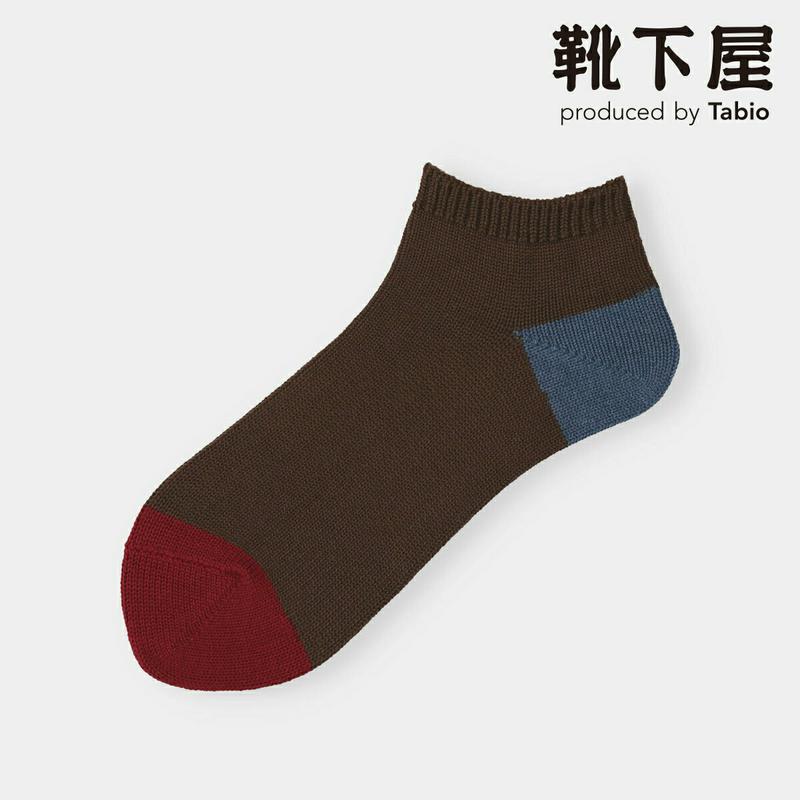 【あす楽】【靴下屋】 かかとつま先カラーショートソックス / 靴下 タビオ Tabio くつ下 ショート レディース 日本製 2106sl