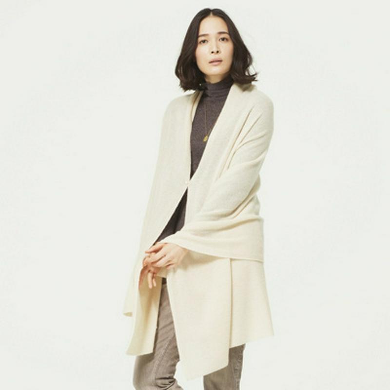 【福田麻琴さん×UTOコラボ】【洗うほどに育つ】天使のカシミヤストール