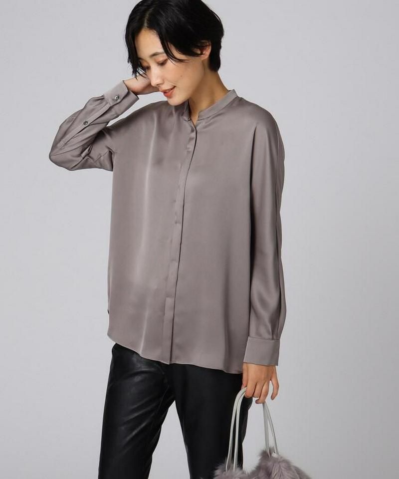 ローヌダブルサテンシャツ