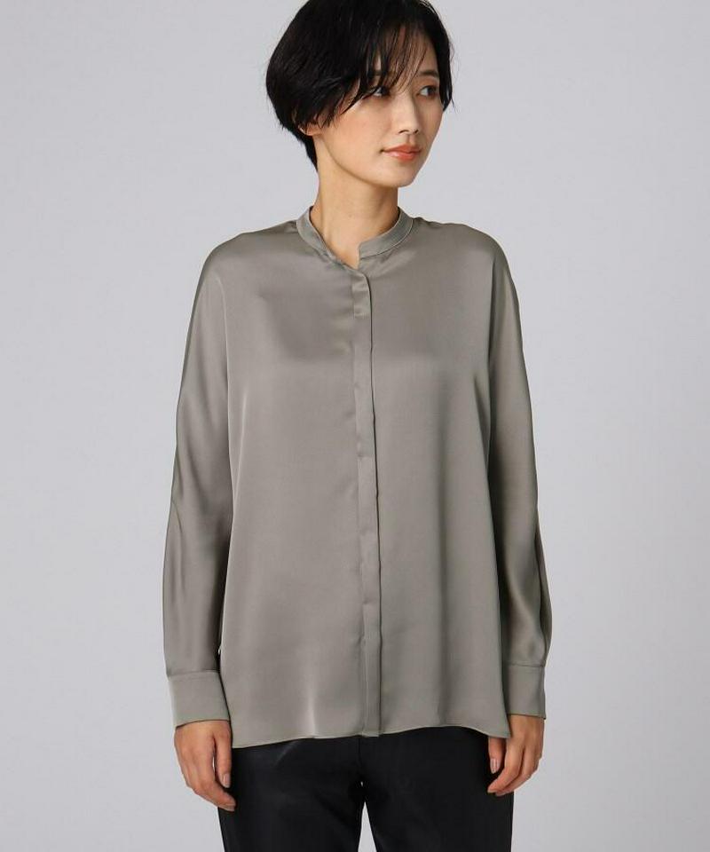 ローヌダブルサテンシャツ