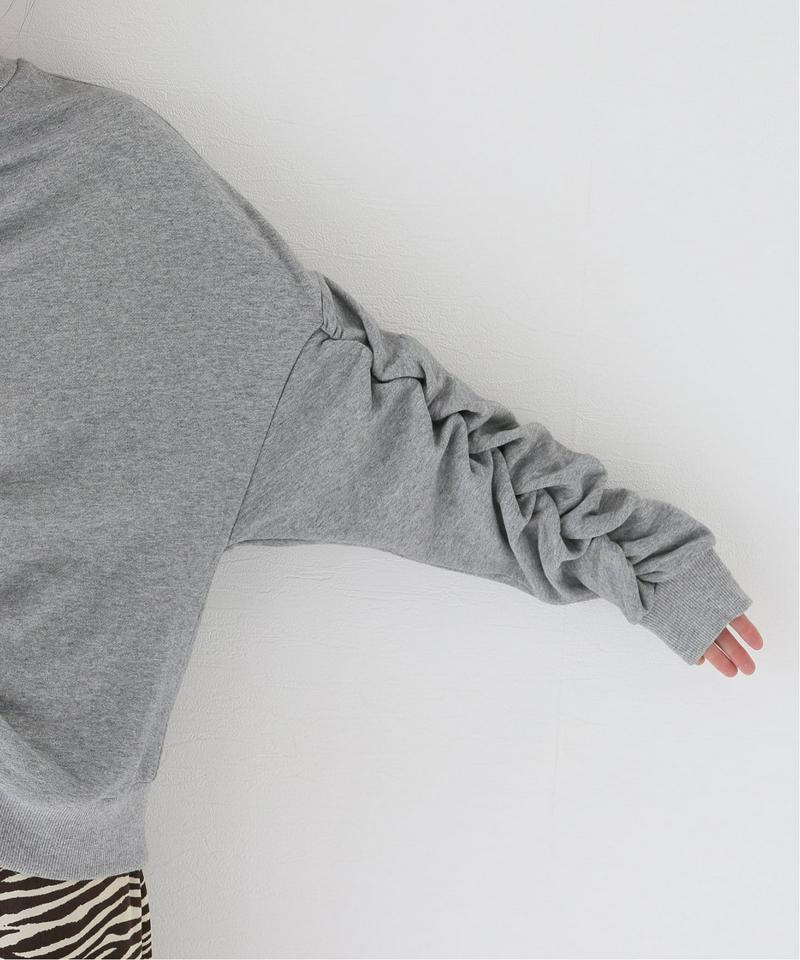 【KLOKE /クローク】FUSE RUCHED SWEATER：スウェット◆（JOURNAL STANDARD relume）