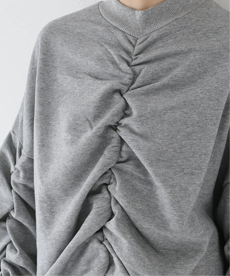 【KLOKE /クローク】FUSE RUCHED SWEATER：スウェット◆（JOURNAL STANDARD relume）