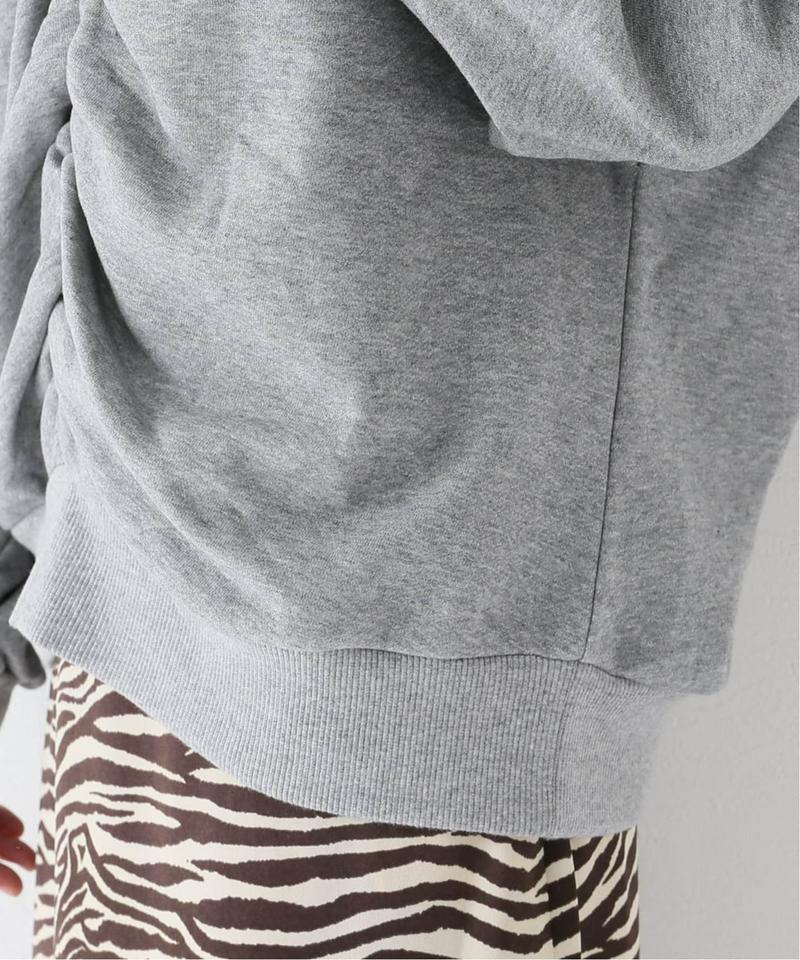 【KLOKE /クローク】FUSE RUCHED SWEATER：スウェット◆（JOURNAL STANDARD relume）