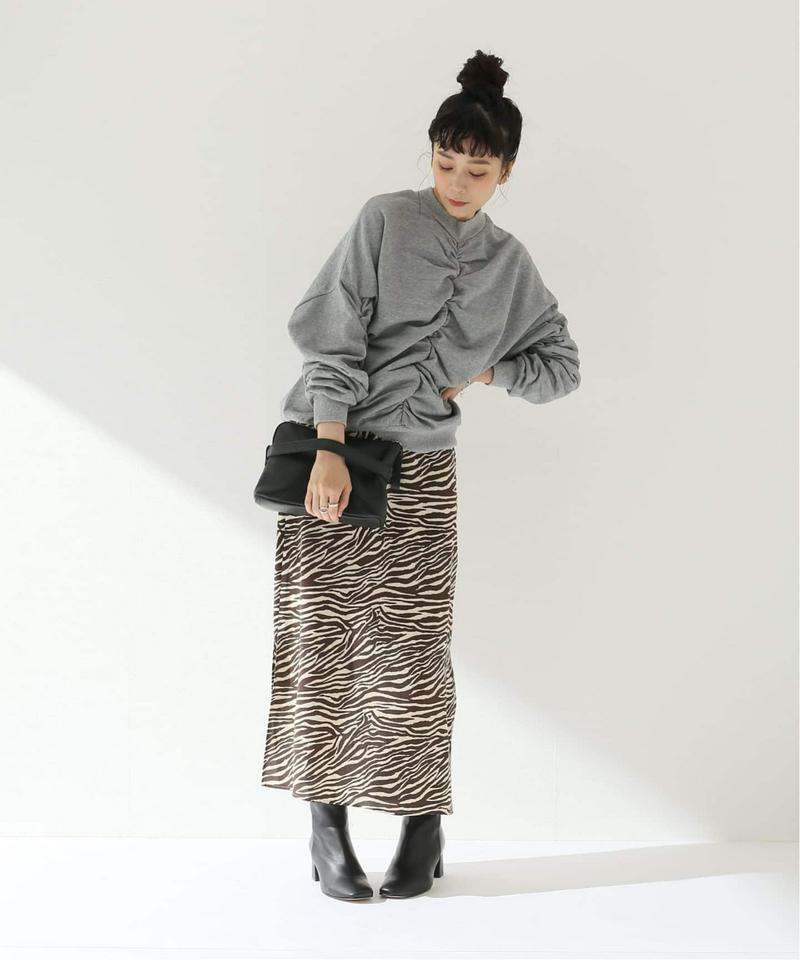 【KLOKE /クローク】FUSE RUCHED SWEATER：スウェット◆（JOURNAL STANDARD relume）