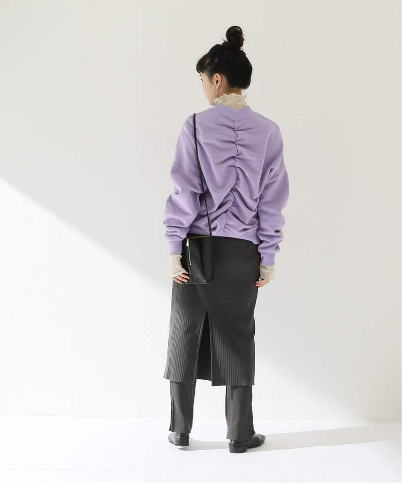 【KLOKE /クローク】FUSE RUCHED SWEATER：スウェット◆（JOURNAL STANDARD relume）