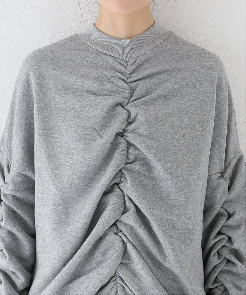 【KLOKE /クローク】FUSE RUCHED SWEATER：スウェット◆（JOURNAL STANDARD relume）