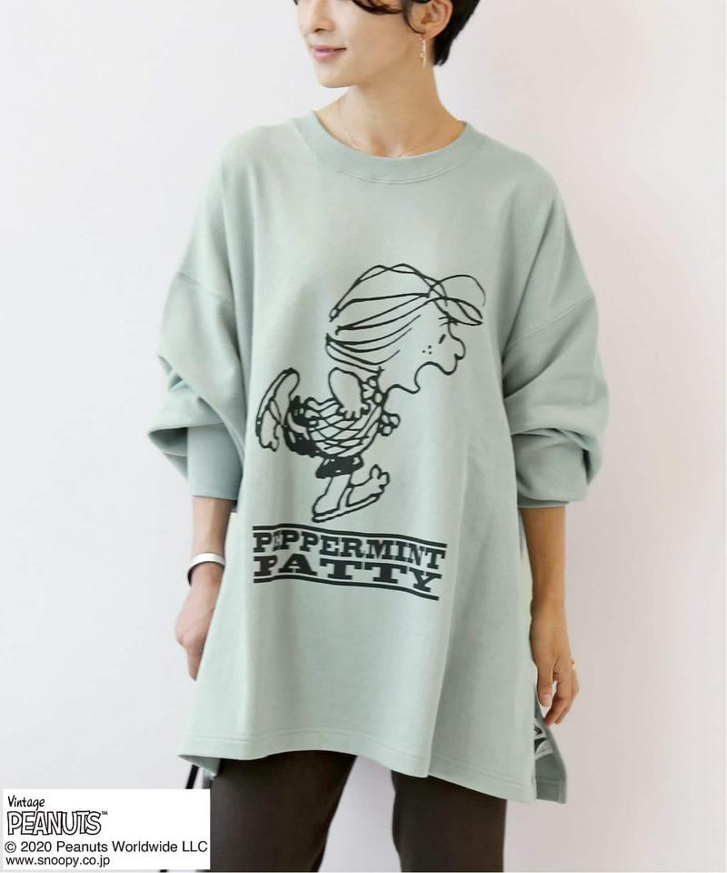 《予約》【PEANUTS】 SNOOPY スリットスウェット◆（JOURNAL STANDARD relume）