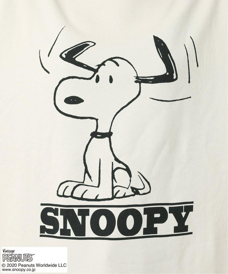 《予約》【PEANUTS】 SNOOPY スリットスウェット◆（JOURNAL STANDARD relume）