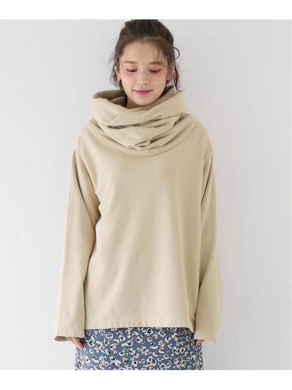 【BLACK CRANE/ブラック・クレーン】 DONUT NECK PULLOVER:カットソー