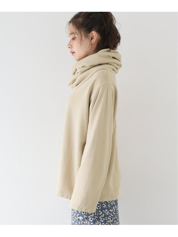 【BLACK CRANE/ブラック・クレーン】 DONUT NECK PULLOVER:カットソー
