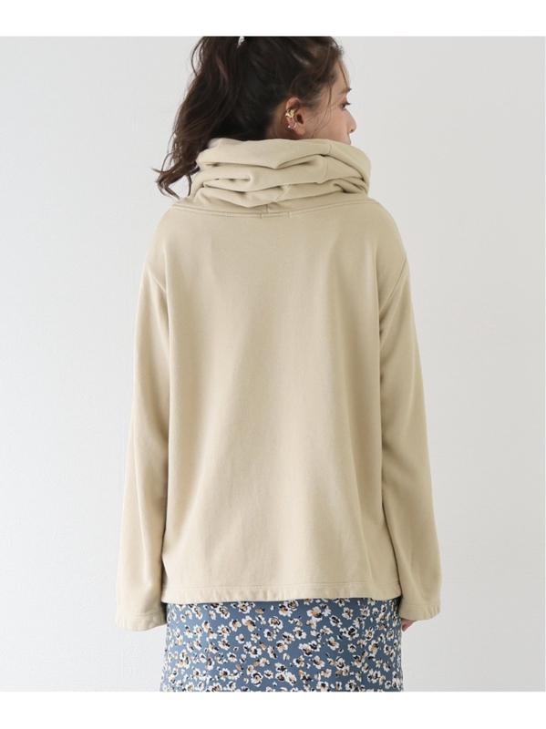 【BLACK CRANE/ブラック・クレーン】 DONUT NECK PULLOVER:カットソー