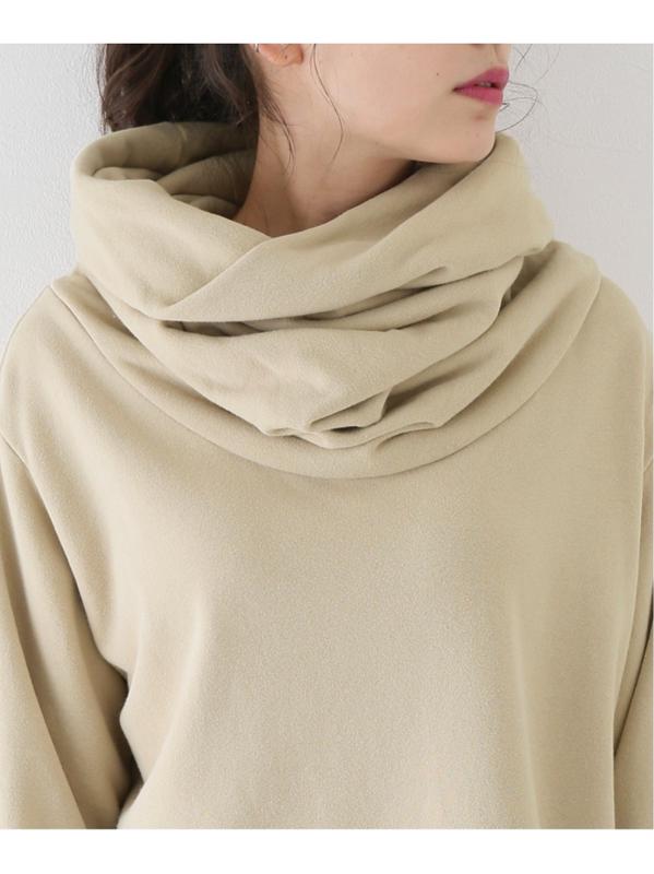 【BLACK CRANE/ブラック・クレーン】 DONUT NECK PULLOVER:カットソー