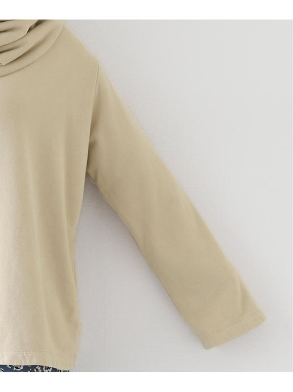 【BLACK CRANE/ブラック・クレーン】 DONUT NECK PULLOVER:カットソー