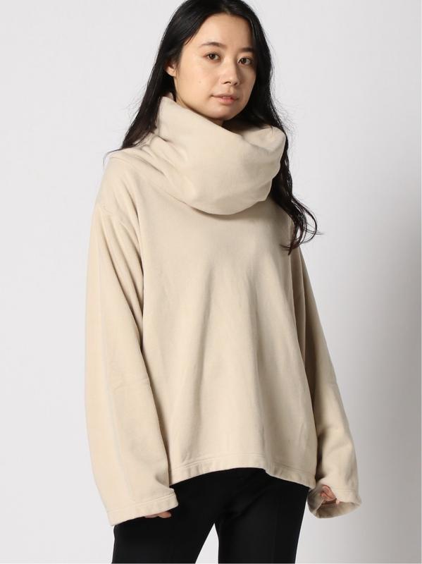 【BLACK CRANE/ブラック・クレーン】 DONUT NECK PULLOVER:カットソー