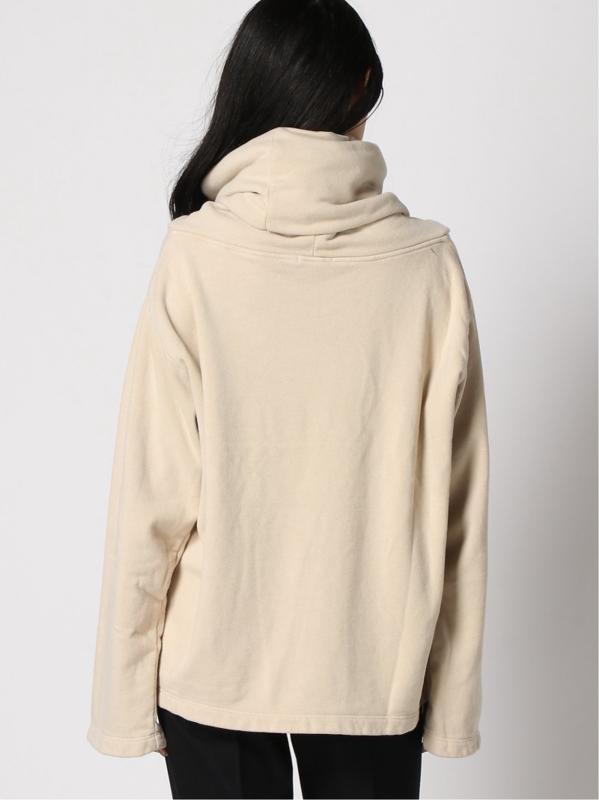 【BLACK CRANE/ブラック・クレーン】 DONUT NECK PULLOVER:カットソー
