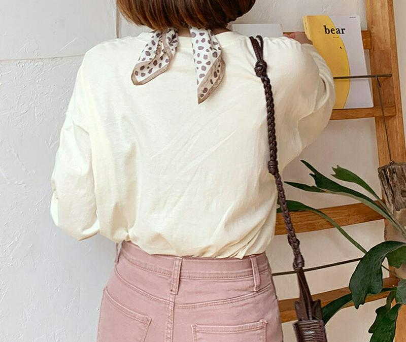【新作10%OFF】レタリングルーズTシャツ・全4色・b55818 レディース【tops】【韓国 ファッション トップス Tシャ