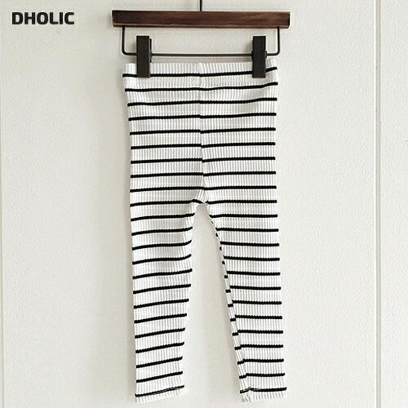 【新作10%OFF】ボーダーリブレギンス・u06377 キッズ【3~8才】【pt】【レギンス リブ リブレギンス パンツ ズボン