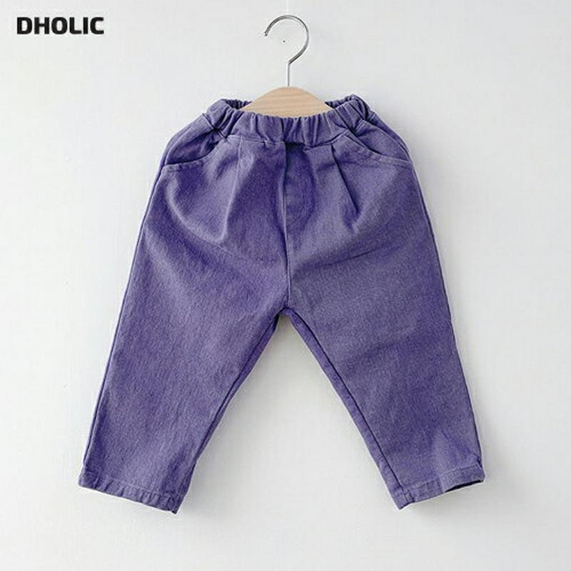 【新作10%OFF】テーパードカラーパンツ・u06144 キッズ【3~8才】【pt】【パンツ ズボン ボトムス カラーパンツ テ