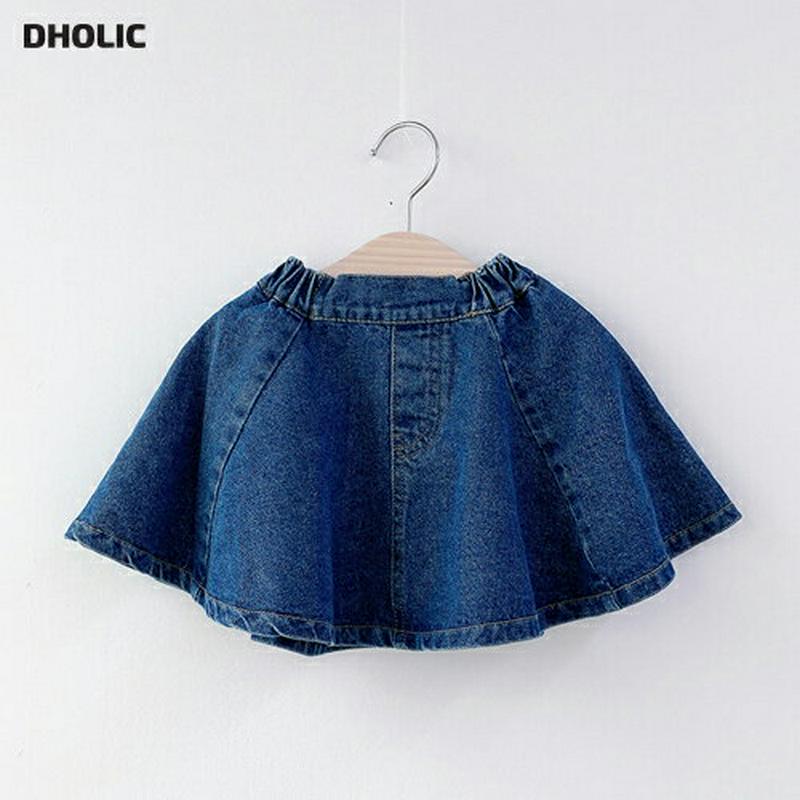【新作10%OFF】デニムフレアミニスカート・u06087 キッズ【3~8才】【sk】【スカート デニム デニムスカート フレア