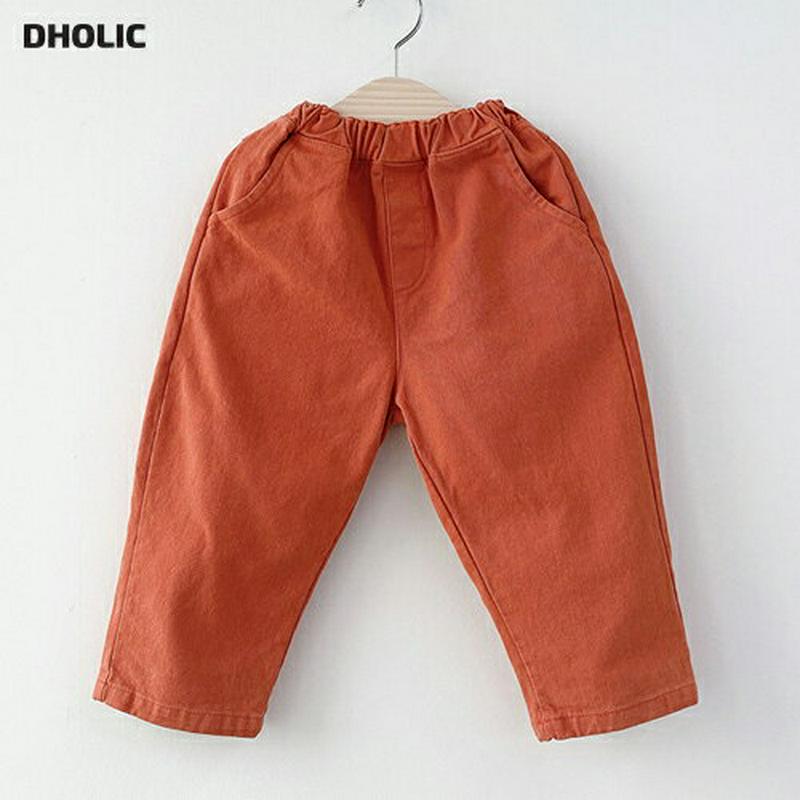 【新作10%OFF】ヒップポケットパンツ・u06159 キッズ【3~8才】【pt】【パンツ ズボン ボトムス 単色 無地 シンプ